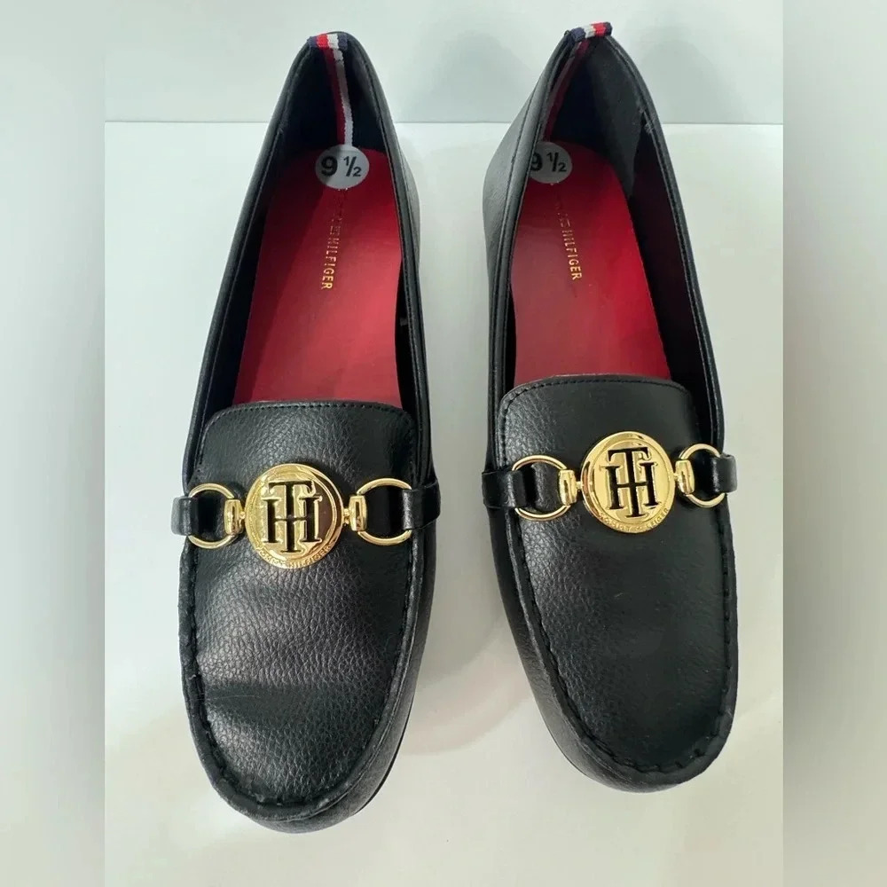 Tommy Hilfiger Harmeni Loafers - Womens Moccasins Shoes sz 9 1/2 - Picture 5 of 9